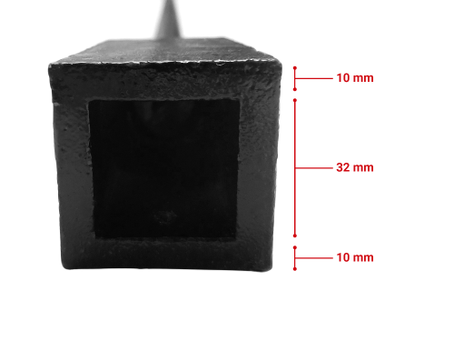 MBS-FIRE Hydrantenschlüssel Unterflurhydrantenschlüssel DIN 3223 C Feuerwehr Hydrant